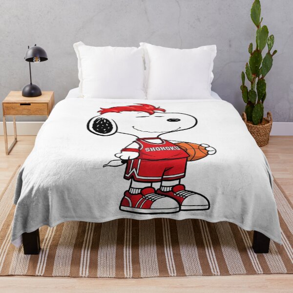 Item preview, Snoopy Hanamichi Sakuragi Slam Dunk designed and sold by BonsaiColors.