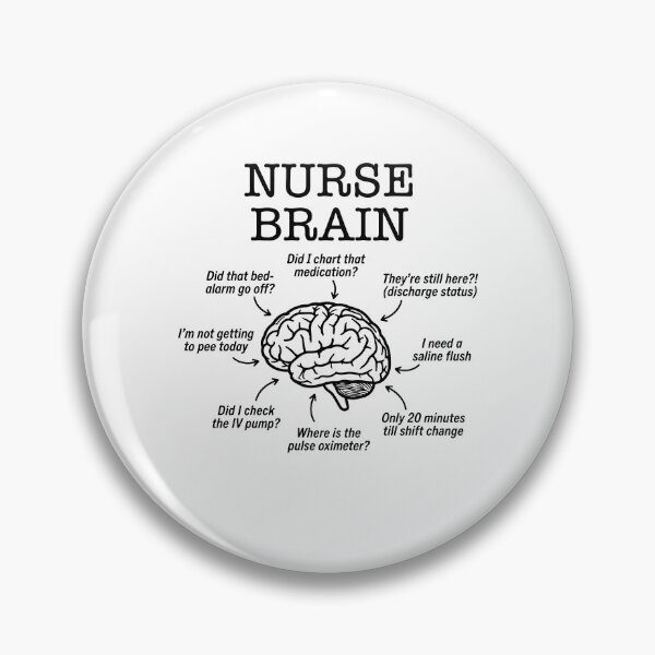 Item preview, Nurse Brain Rot designed and sold by gunaone-design.