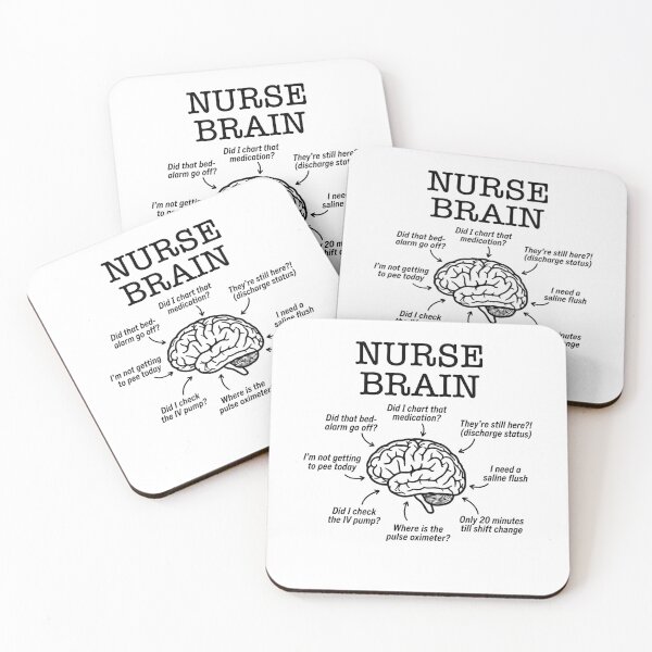 Item preview, Nurse Brain Rot designed and sold by gunaone-design.