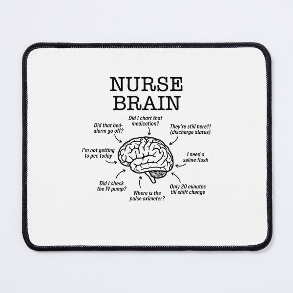 Item preview, Nurse Brain Rot designed and sold by gunaone-design.