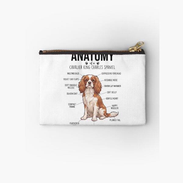 Item preview, Cavalier King Charles Spaniel Anatomy Dog Lover designed and sold by dian-rody-crest.