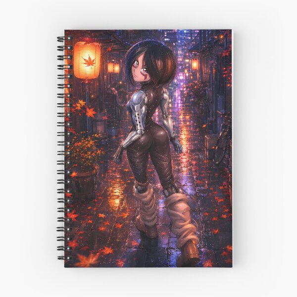 Item preview, Alita Battle Angel Autumn Lantern Alley designed and sold by SolenneAzur.