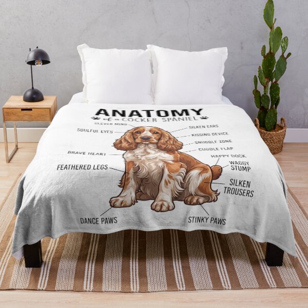 Item preview, Cocker Spaniel Anatomy Dog Lover designed and sold by dian-rody-crest.