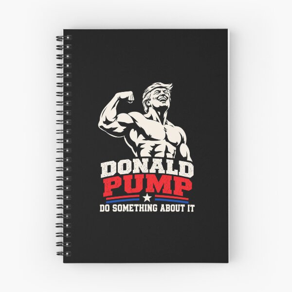 Item preview, Donald Pump – Buff Donald Trump Flexing Fitness Parody designed and sold by TEEJAMBOREE.