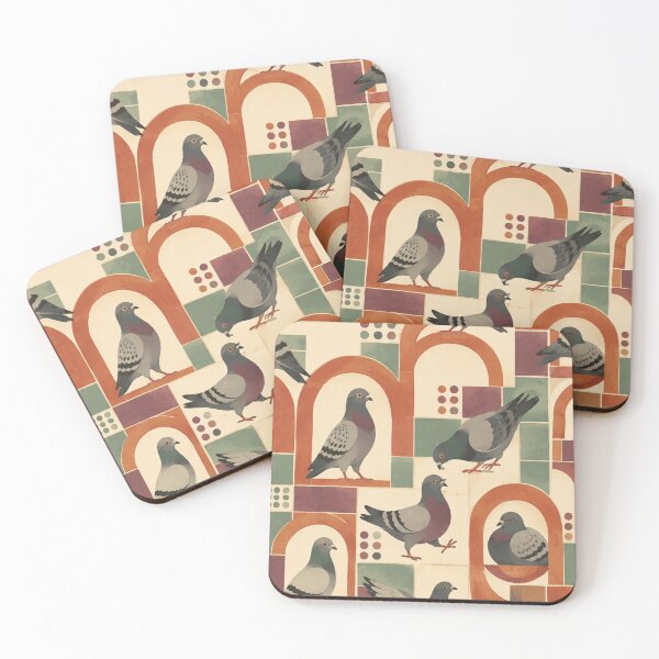 Item preview, Terracotta Pigeon Arcade designed and sold by GraphycoPublish.