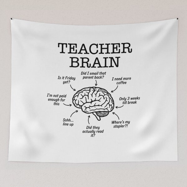 Item preview, Teacher Brain Rot designed and sold by gunaone-design.