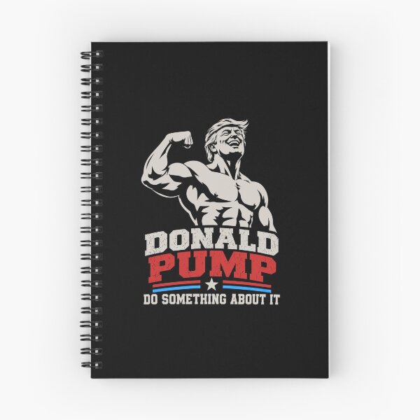 Item preview, Donald Pump – Buff Donald Trump Flexing Fitness Parody designed and sold by TEEJAMBOREE.