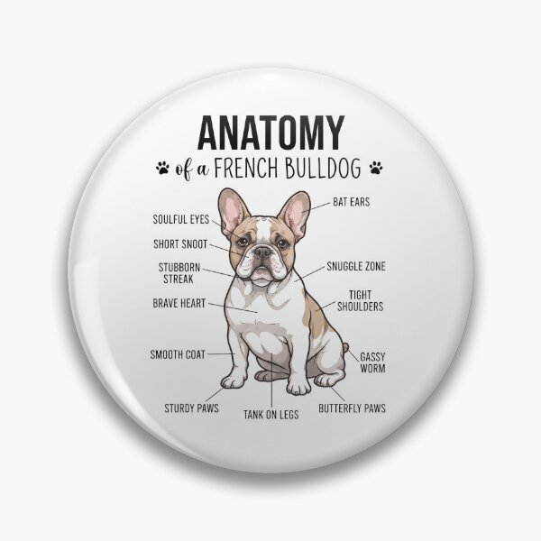 Item preview, French Bulldog Anatomy Dog Lover designed and sold by dian-rody-crest.