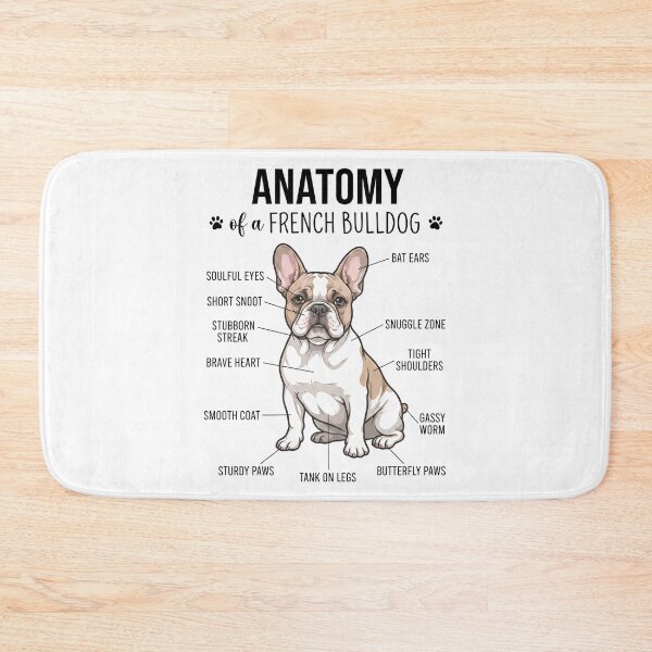 Item preview, French Bulldog Anatomy Dog Lover designed and sold by dian-rody-crest.