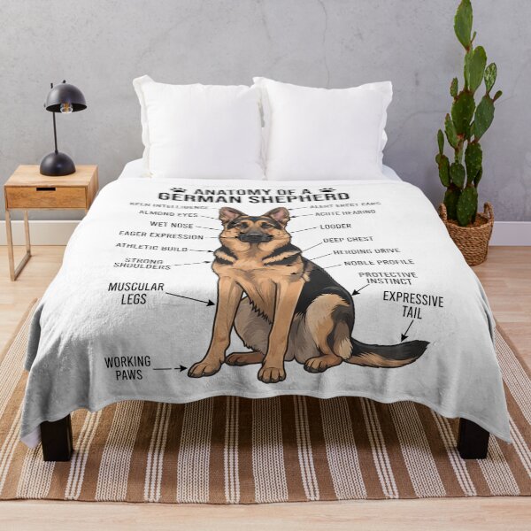 Item preview, German Shepherd Anatomy Dog Lover designed and sold by dian-rody-crest.
