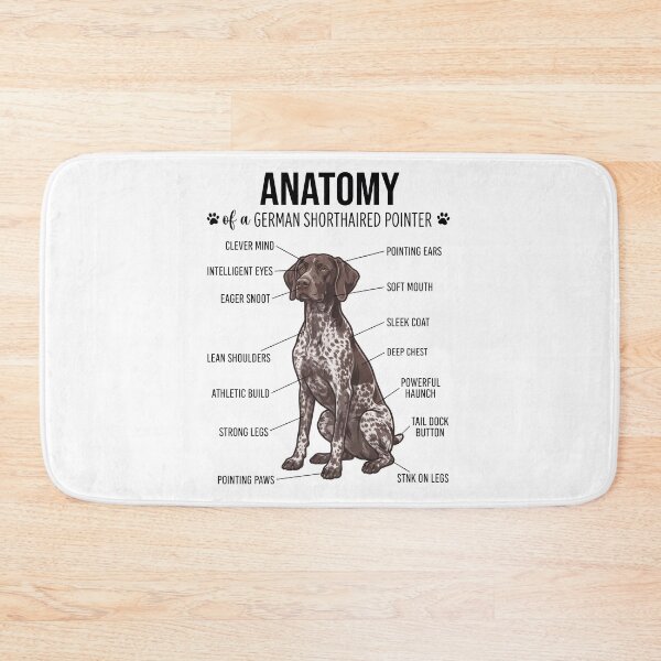 Item preview, German Shorthaired Pointer Anatomy Dog Lover designed and sold by dian-rody-crest.