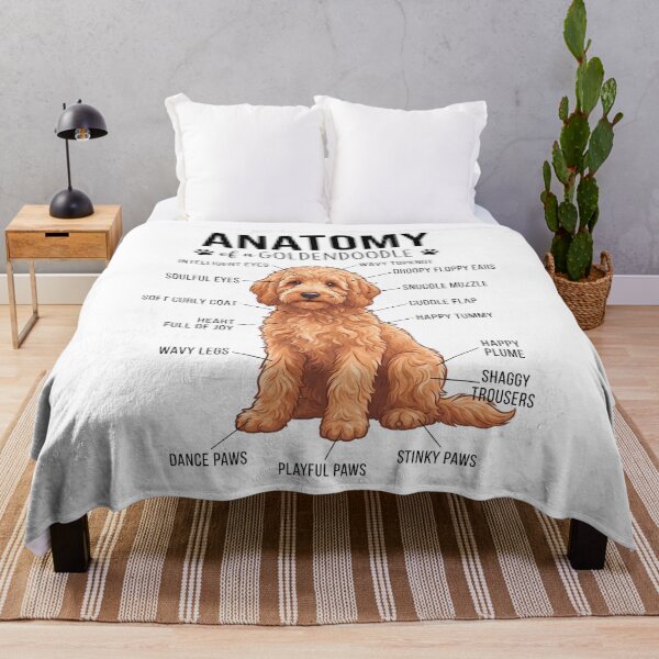 Item preview, Goldendoodle Anatomy Dog Lover designed and sold by dian-rody-crest.