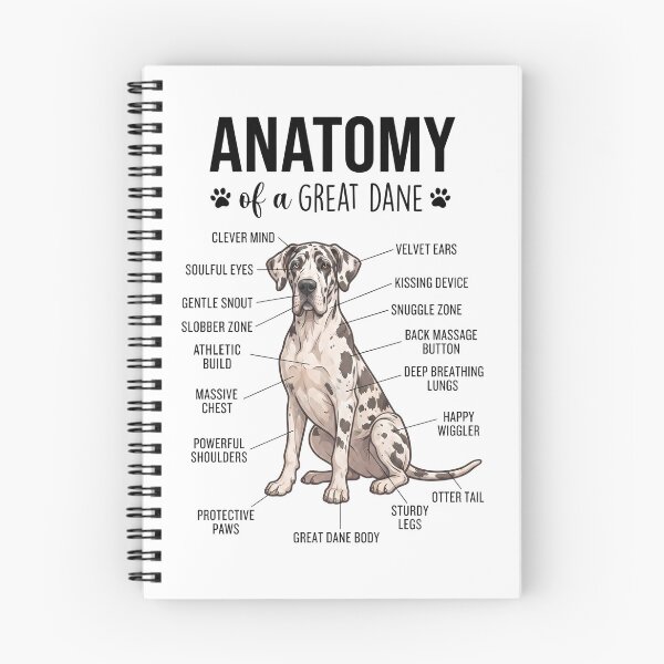 Item preview, Great Dane Anatomy Dog Lover designed and sold by dian-rody-crest.