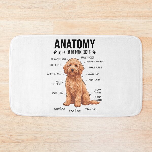 Item preview, Goldendoodle Anatomy Dog Lover designed and sold by dian-rody-crest.