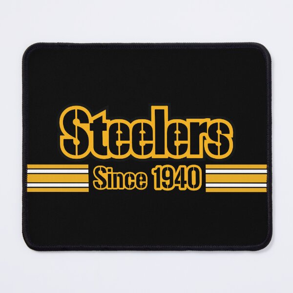 Item preview, Pittsburgh Steelers Since 1940 Vintage Typography Football Fan Art designed and sold by Lifer Art and Design.