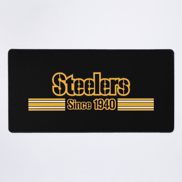 Item preview, Pittsburgh Steelers Since 1940 Vintage Typography Football Fan Art designed and sold by Lifer Art and Design.