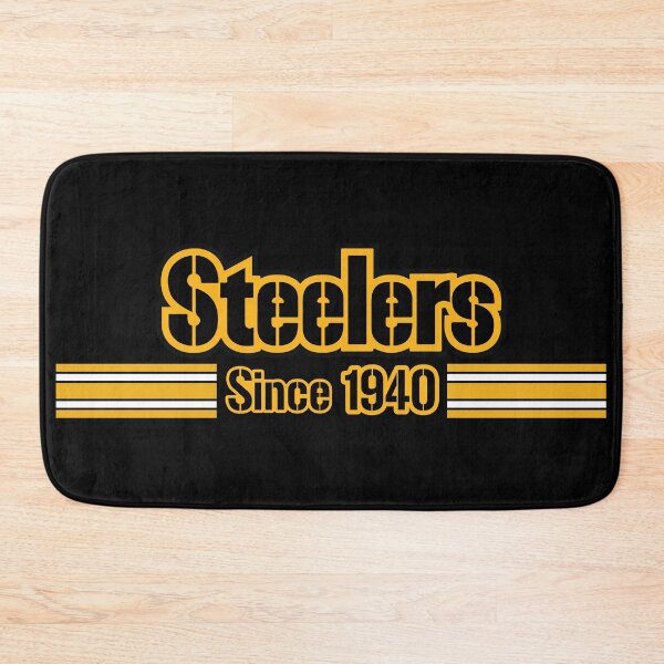 Item preview, Pittsburgh Steelers Since 1940 Vintage Typography Football Fan Art designed and sold by Lifer Art and Design.