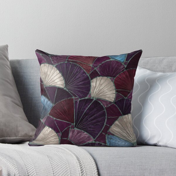 Item preview, Plum Shell Fan Mosaic designed and sold by GraphycoPublish.