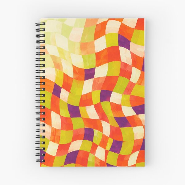 Item preview, Wasabi Persimmon Checkwave designed and sold by GraphycoPublish.