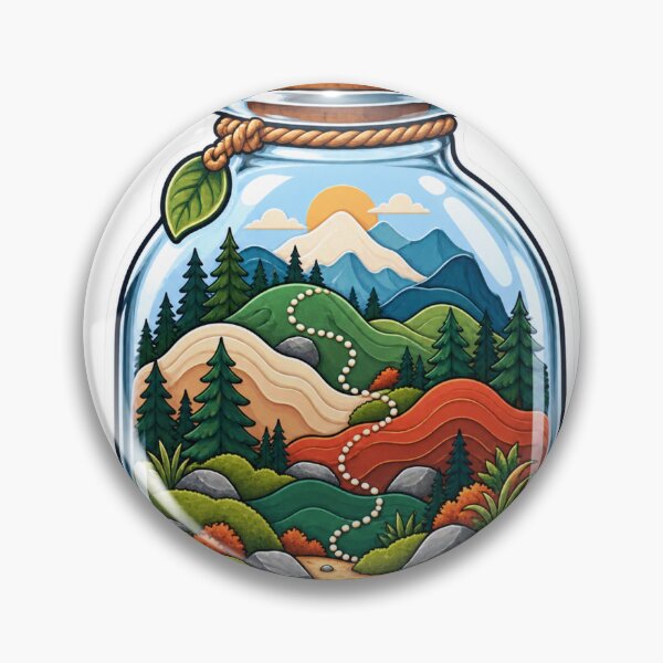 Item preview, Pocket Topography Terrarium designed and sold by GraphycoPublish.