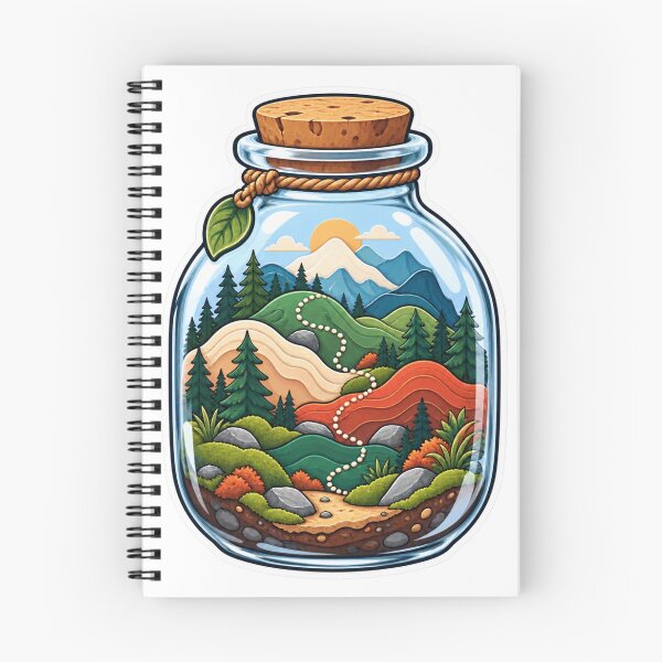 Item preview, Pocket Topography Terrarium designed and sold by GraphycoPublish.