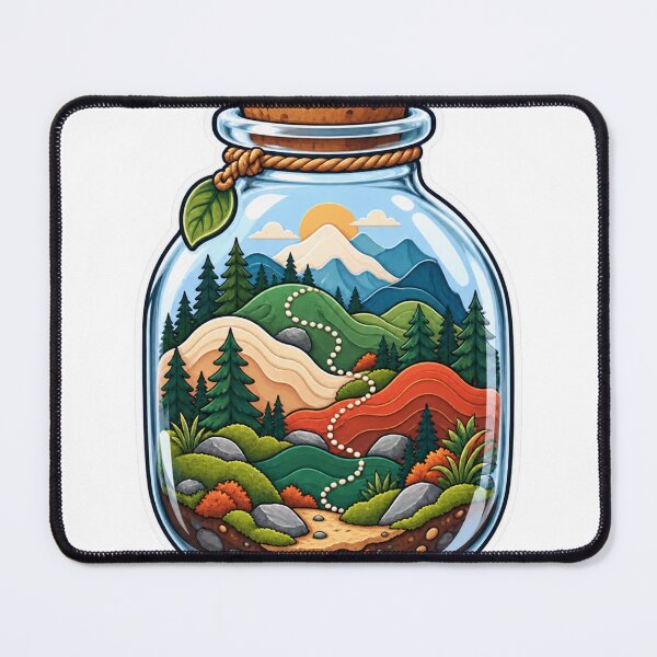 Item preview, Pocket Topography Terrarium designed and sold by GraphycoPublish.