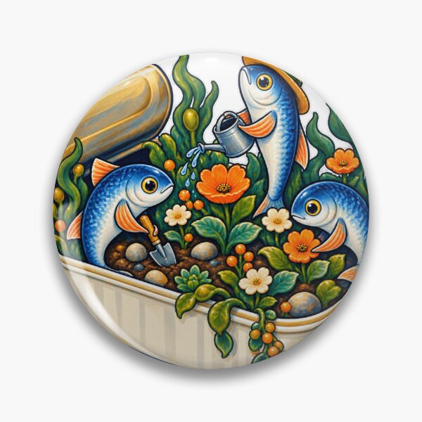 Item preview, Sardine Garden Tin designed and sold by GraphycoPublish.
