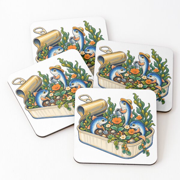 Item preview, Sardine Garden Tin designed and sold by GraphycoPublish.