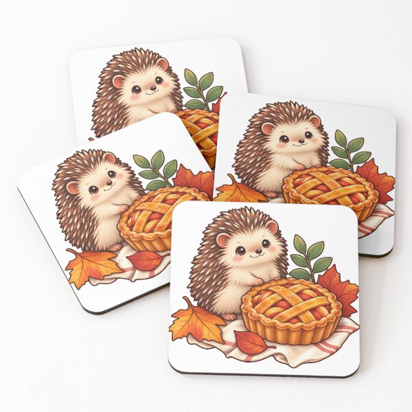 Item preview, Hedgehog Apple Tart Guardian designed and sold by GraphycoPublish.