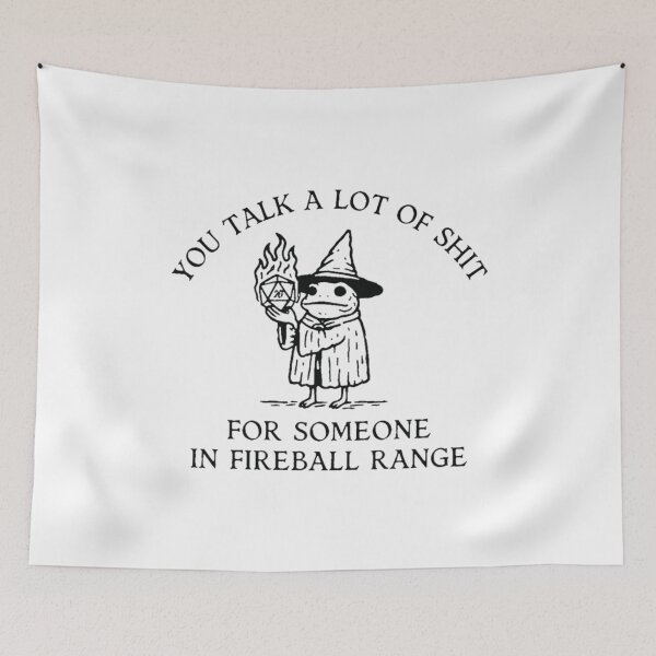 Item preview, Funny Frog Wizard Spell RPG Meme designed and sold by ZacharyWh41164.