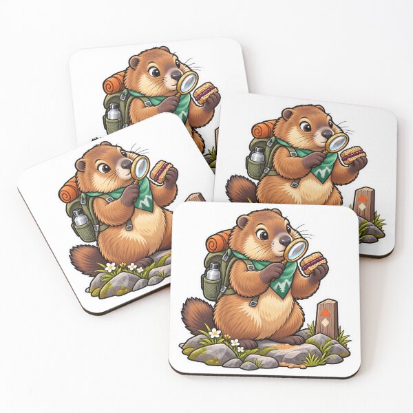 Item preview, Marmot Trail Snack Inspector designed and sold by GraphycoPublish.