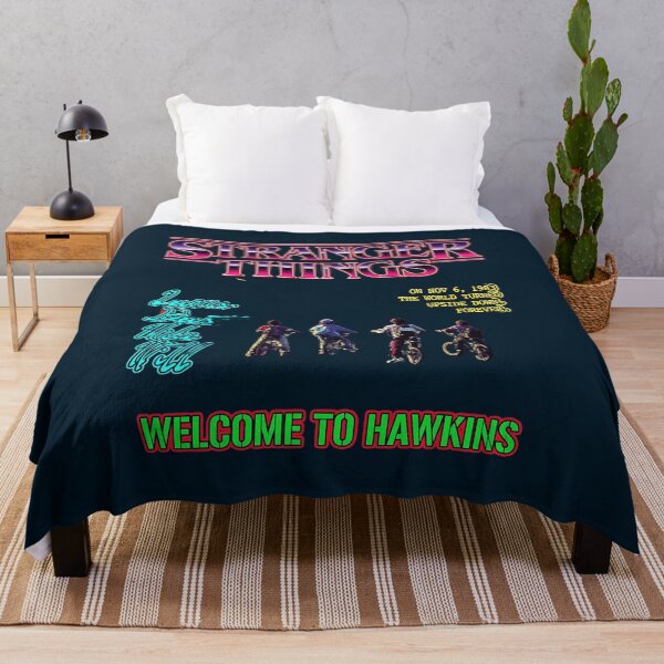 Item preview, Stranger Things Welcome to Hawkins Poster designed and sold by PLANETTEES1.