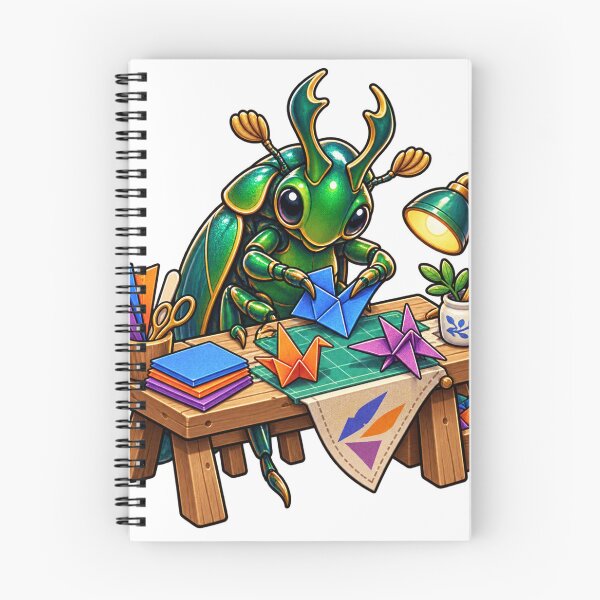 Item preview, Origami Beetle Workshop designed and sold by GraphycoPublish.