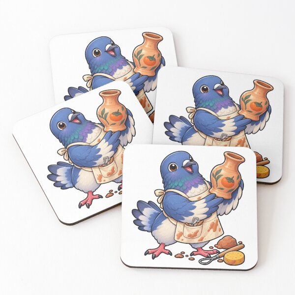 Item preview, Pottery Pigeon Apprentice designed and sold by GraphycoPublish.