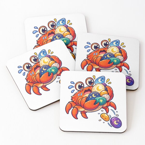 Item preview, Overstimulated Moon Crab designed and sold by GraphycoPublish.