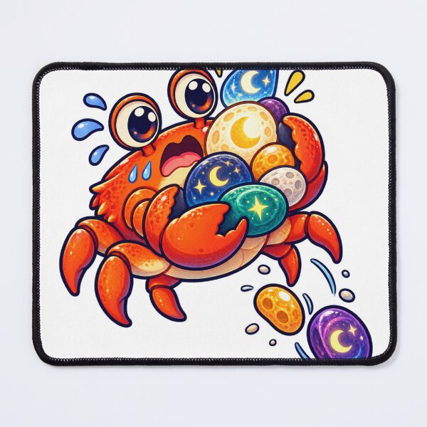 Item preview, Overstimulated Moon Crab designed and sold by GraphycoPublish.