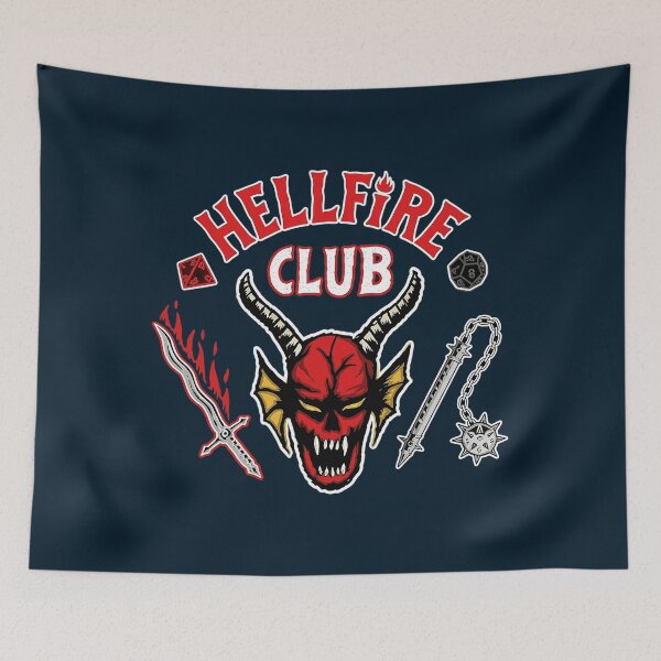 Aperçu de l'œuvre Conception d'insigne d'armes démoniaques du Hellfire Club créée et vendue par PLANETTEES1.