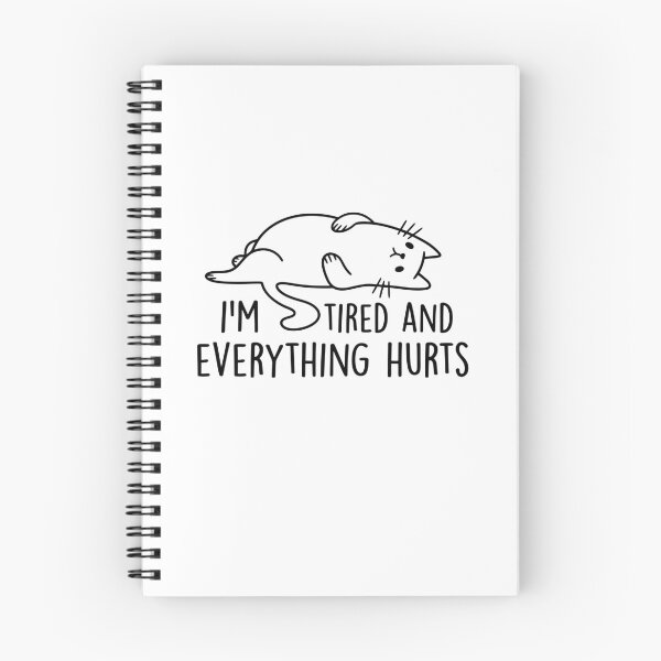 Item preview, Im Tired And Everything Hurts designed and sold by gunaone-design.
