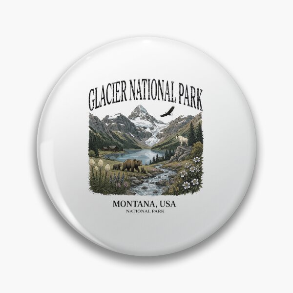 Item preview, Vintage National Park Nature Landscape designed and sold by ZacharyWh41164.