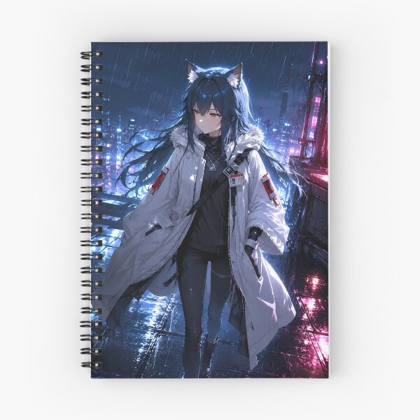 Item preview, Texas Arknights Neon Rain Cyber City Night designed and sold by SolenneAzur.