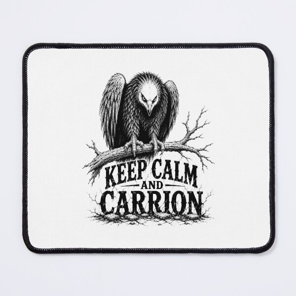 Item preview, Keep Calm and Carrion Vulture designed and sold by gunaone-design.