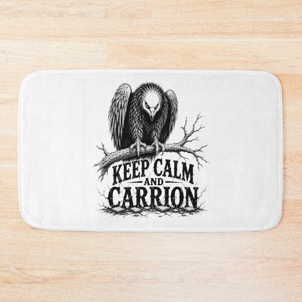 Item preview, Keep Calm and Carrion Vulture designed and sold by gunaone-design.