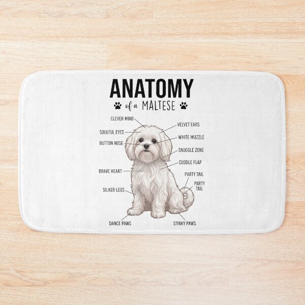 Item preview, Maltese Anatomy Dog Lover designed and sold by dian-rody-crest.