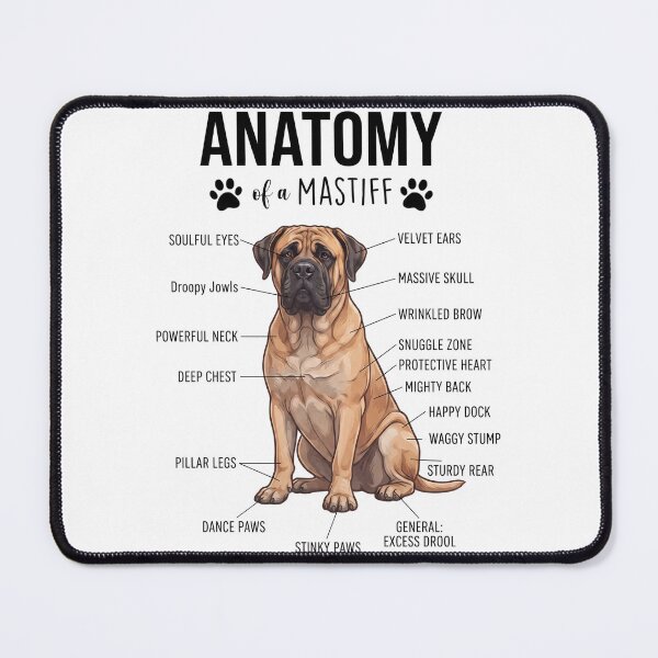 Item preview, Mastiff Anatomy Dog Lover designed and sold by dian-rody-crest.