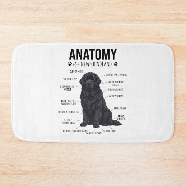 Item preview, Newfoundland Anatomy Dog Lover designed and sold by dian-rody-crest.