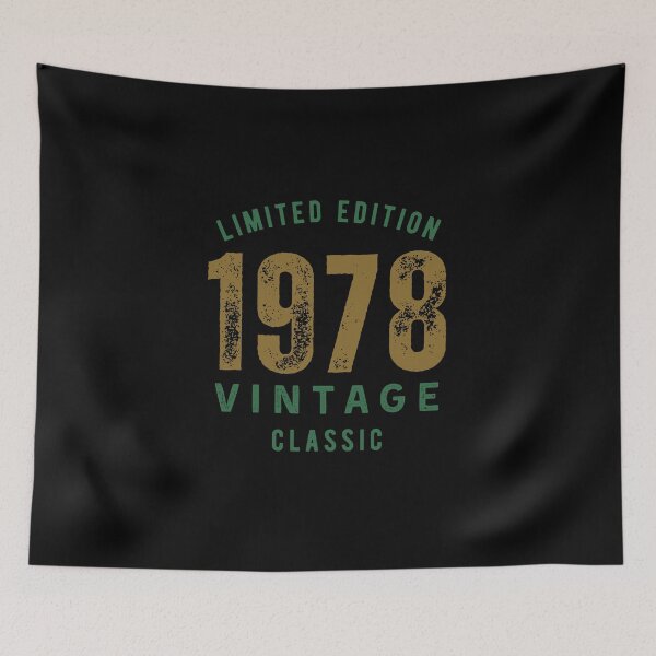 Item preview, 1978 Vintage Classic Limited Edition Birthday Gift Born in 1978 designed and sold by HYPNK.