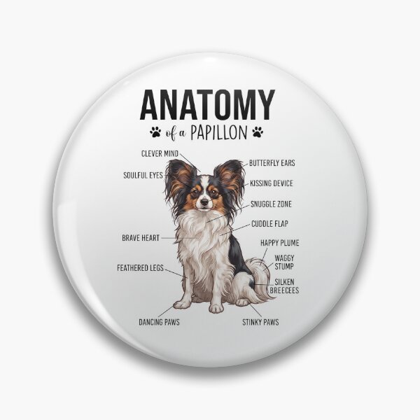 Aperçu de l'œuvre Papillon Anatomy Dog Lover créée et vendue par dian-rody-crest.