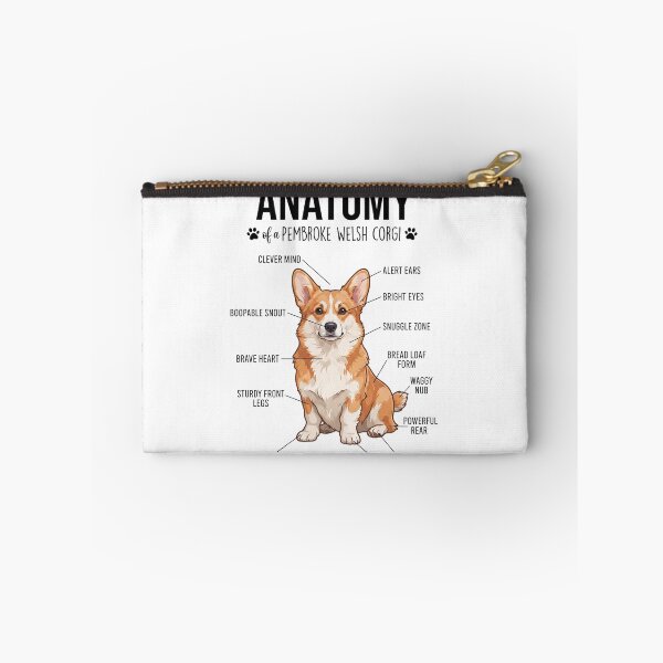 Item preview, Pembroke Welsh Corgi Anatomy Dog Lover designed and sold by dian-rody-crest.