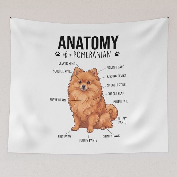 Item preview, Pomeranian Anatomy Dog Lover designed and sold by dian-rody-crest.