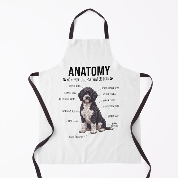 Item preview, Portuguese Water Dog Anatomy Dog Lover designed and sold by dian-rody-crest.
